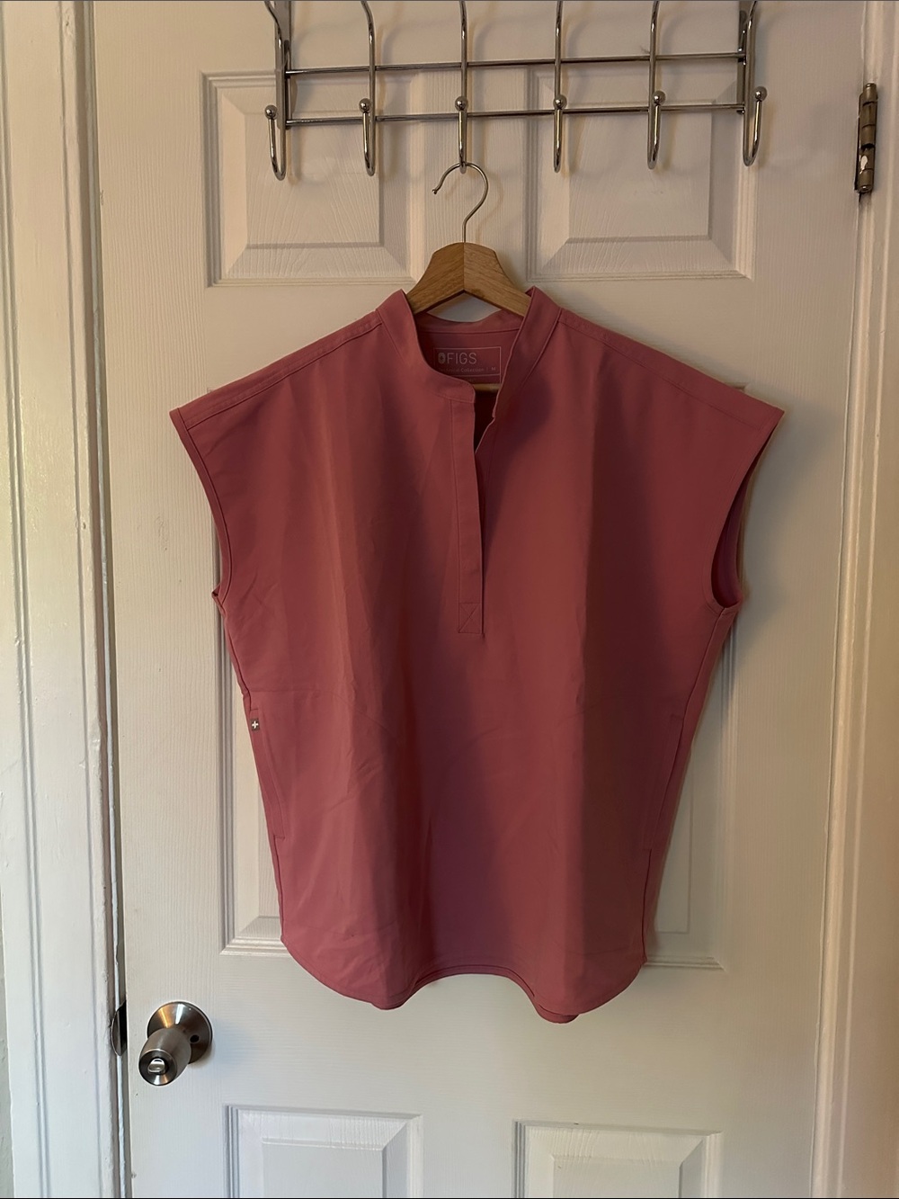 FIGS pink scrub set
